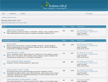 Tablet Screenshot of budowa-info.pl